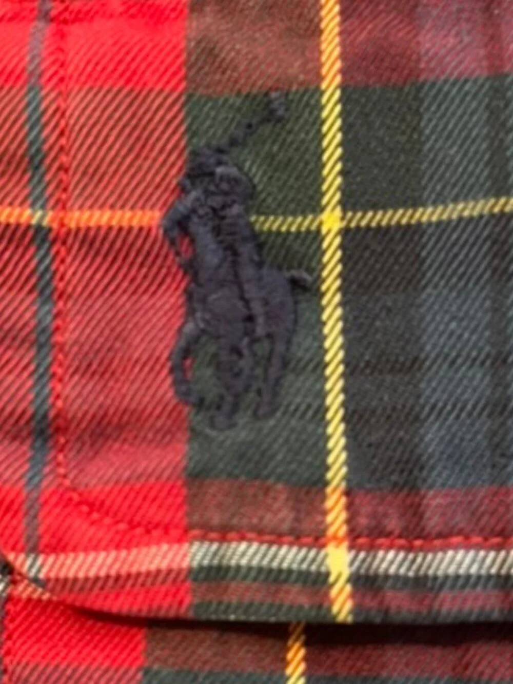 Polo Ralph Lauren Mens Sz XL Whitfield Classic Fit LS Shirt Plaid w/ Pony Preppy